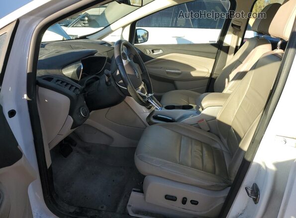 1FADP5CU7GL109420 2016 FORD C-MAX White Widok wnętrza z przodu