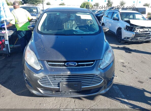 1FADP5CU8GL100208 2016 FORD C-MAX ENERGI Gray Widok wnętrza z tyłu