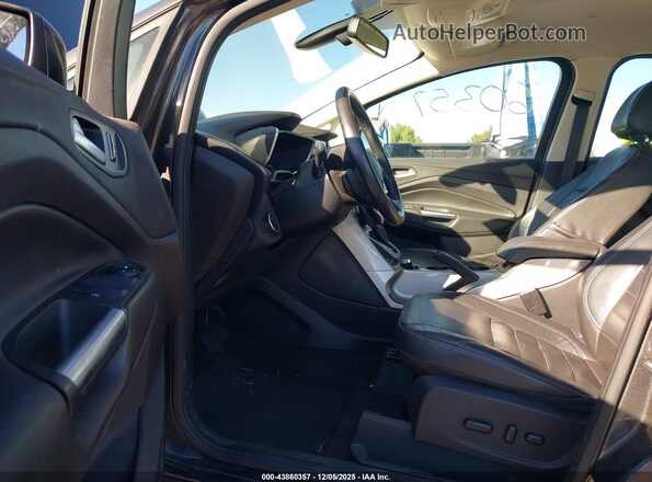1FADP5CU8GL100208 2016 FORD C-MAX ENERGI Gray Widok wnętrza z przodu