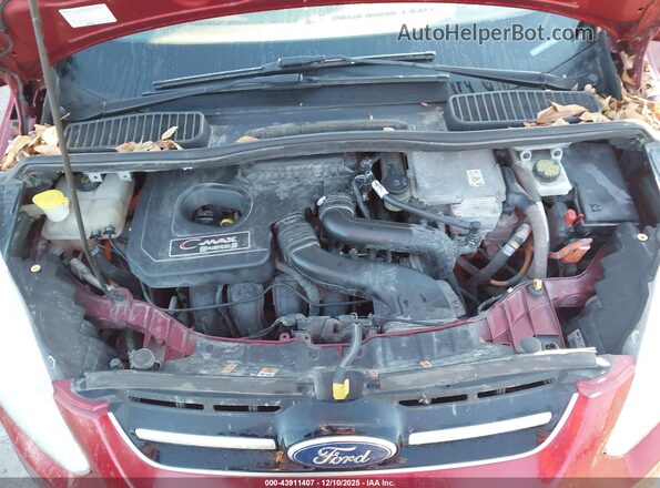 1FADP5CU8GL105263 2016 FORD C-MAX ENERGI Красный Вид сзади