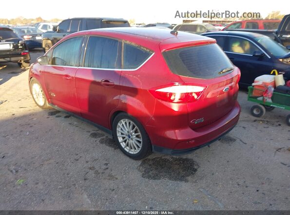 1FADP5CU8GL105263 2016 FORD C-MAX ENERGI Красный Задняя левая четверть