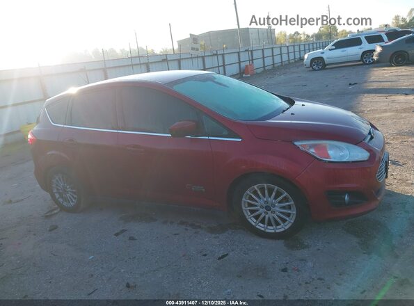 1FADP5CU8GL105263 2016 FORD C-MAX ENERGI Красный Вид задней части салона