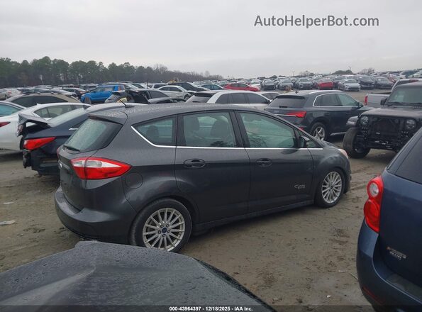 1FADP5CU9GL116482 2016 FORD C-MAX ENERGI Gray Widok wnętrza z tyłu