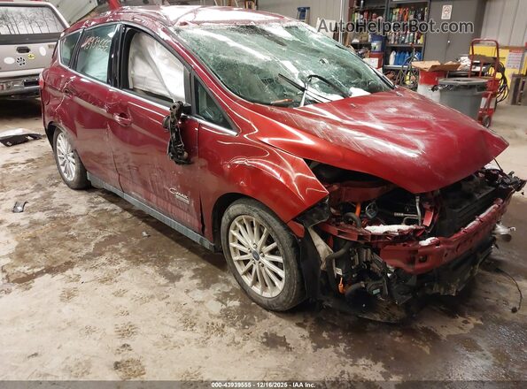 1FADP5CU9GL116952 2016 FORD C-MAX ENERGI Красный Передняя правая четверть