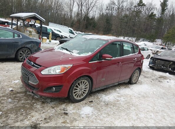 1FADP5CUXGL114286 2016 FORD C-MAX ENERGI Red Przód lewy