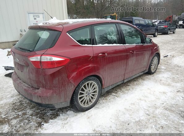 1FADP5CUXGL114286 2016 FORD C-MAX ENERGI Red Tył prawy