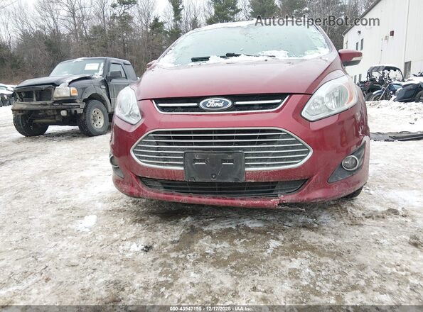 1FADP5CUXGL114286 2016 FORD C-MAX ENERGI Red Widok z przodu