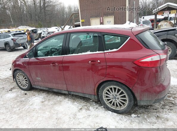 1FADP5CUXGL114286 2016 FORD C-MAX ENERGI Red Widok wnętrza 360 stopni