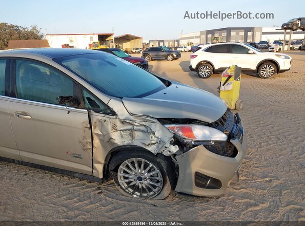 1FADP5CUXGL118676 2016 FORD C-MAX ENERGI Brown Front view