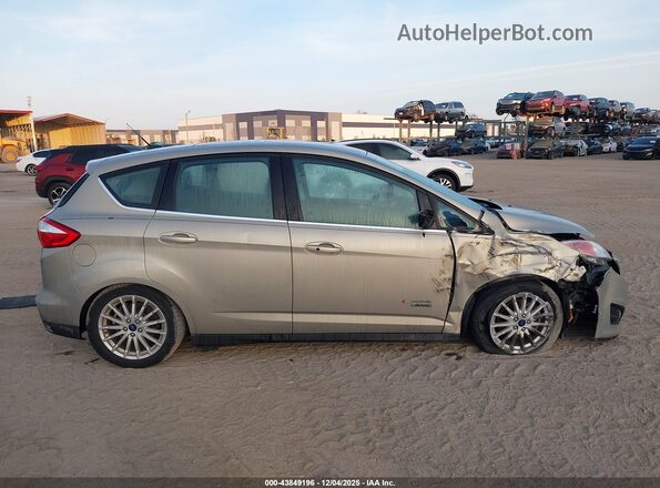 1FADP5CUXGL118676 2016 FORD C-MAX ENERGI Brown 360 interior view