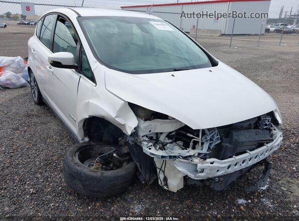 1FADP5DU2HL103377 2017 FORD C-MAX HYBRID Белый Вид спереди