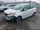2017 Ford C-max Hybrid Titanium Белый vin: 1FADP5DU2HL103377
