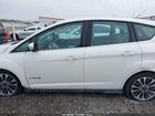 2017 Ford C-max Hybrid Titanium Белый vin: 1FADP5DU2HL103377