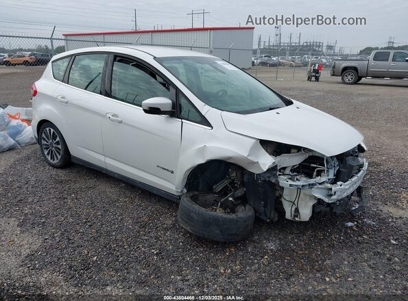 1FADP5DU2HL103377 2017 FORD C-MAX HYBRID Белый Передняя правая четверть