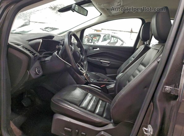 1FADP5DU6JL103548 2018 FORD C-MAX Gray Вид салону спереду