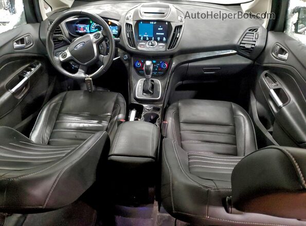 1FADP5DU6JL103548 2018 FORD C-MAX Gray Вид панелі приладів