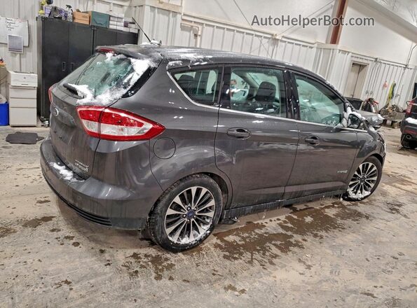 1FADP5DU6JL103548 2018 FORD C-MAX Gray Задня права чверть