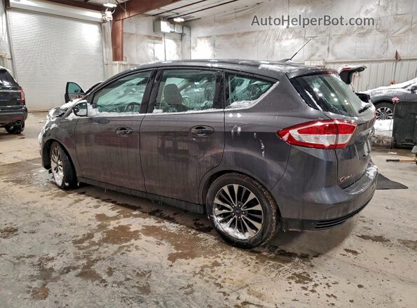 1FADP5DU6JL103548 2018 FORD C-MAX Gray Задня ліва чверть