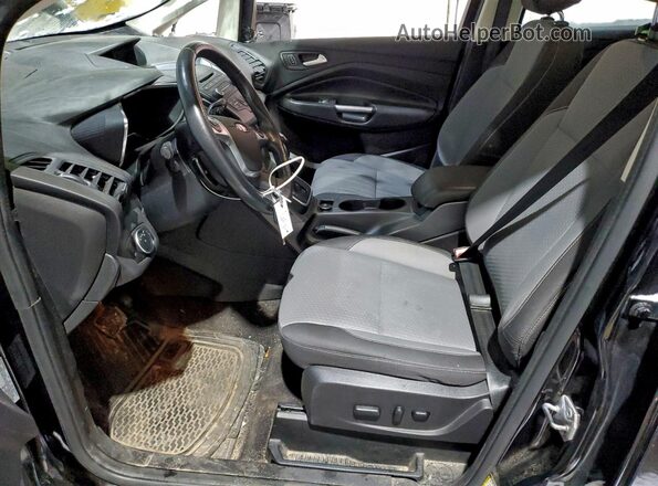 1FADP5EU1HL106849 2017 FORD C-MAX Черный Вид салона спереди