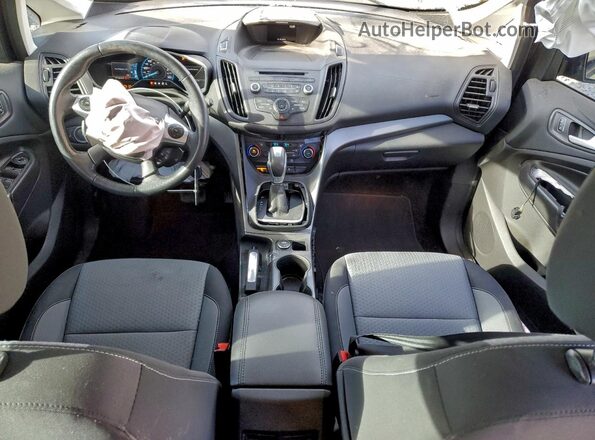 1FADP5EU4HL102617 2017 FORD C-MAX Gray Widok deski rozdzielczej
