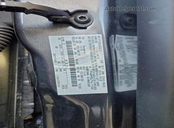 1FADP5EU7HL117628 2017 FORD C-MAX Серый Вид подкапотного пространства