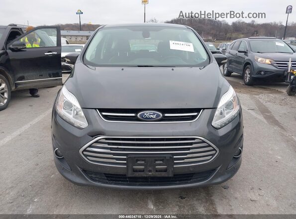 1FADP5FU2HL102601 2017 FORD C-MAX ENERGI Серый Вид задней части салона