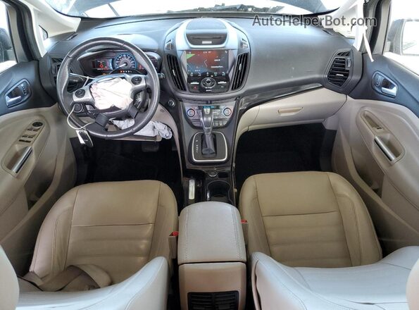 1FADP5FU2HL110181 2017 FORD C-MAX Серый Вид панели приборов