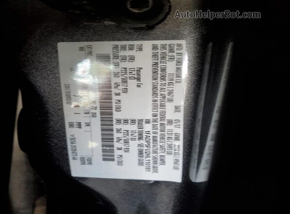 1FADP5FU2HL110181 2017 FORD C-MAX Серый Вид подкапотного пространства