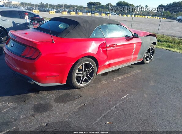1FATP8UH0M5116367 2021 FORD MUSTANG Red Rear right