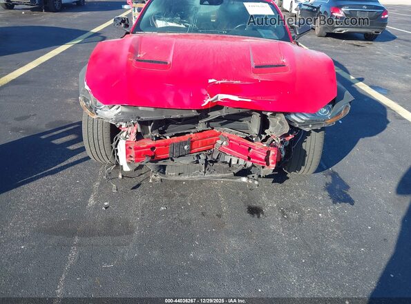 1FATP8UH0M5116367 2021 FORD MUSTANG Red Front view