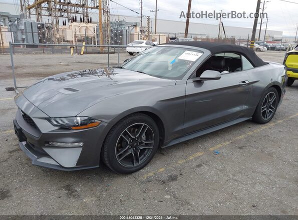 1FATP8UH6P5105099 2023 FORD MUSTANG Gray Przód lewy