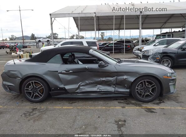 1FATP8UH6P5105099 2023 FORD MUSTANG Gray Widok zestawu wskaźników