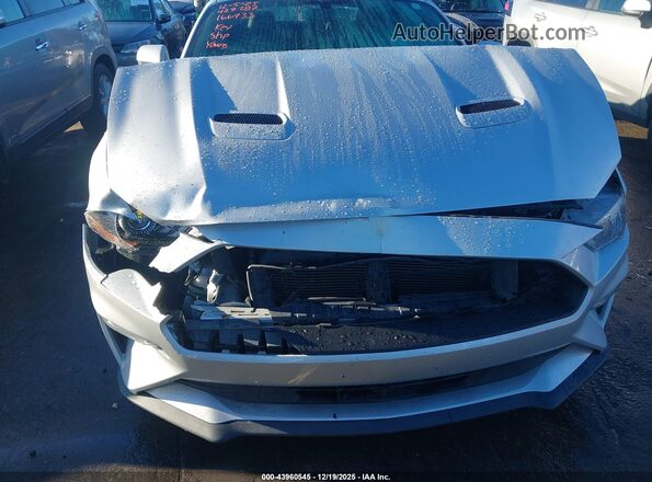 1FATP8UHXJ5166933 2018 FORD MUSTANG Серый Вид спереди