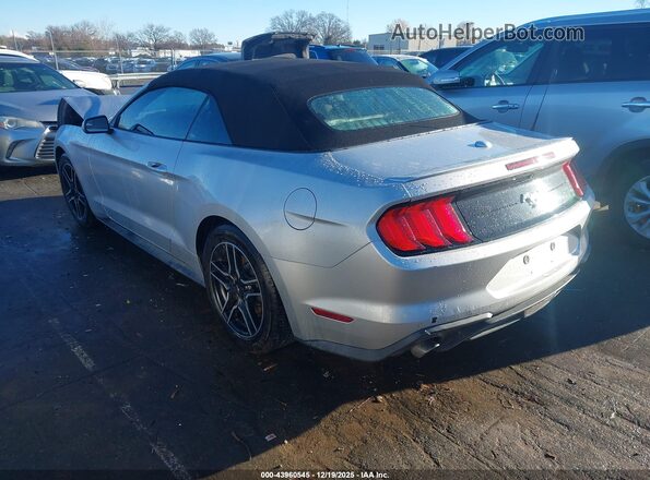 1FATP8UHXJ5166933 2018 FORD MUSTANG Серый Задняя левая четверть