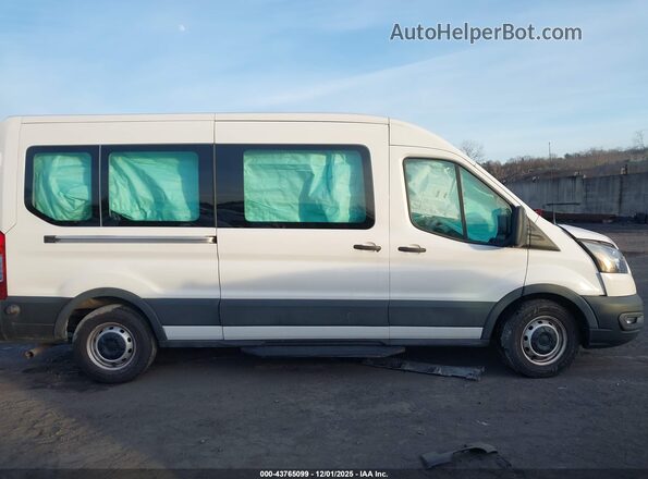 1FBAX2C84LKA58851 2020 FORD PASSENGER White Widok wnętrza z tyłu