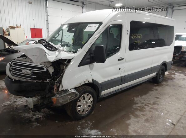 1FBAX2CM0GKA93826 2016 FORD TRANSIT-350 White Przód lewy