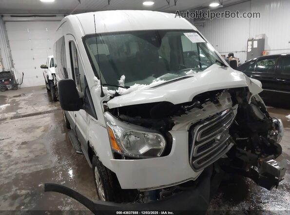 1FBAX2CM0GKA93826 2016 FORD TRANSIT-350 White Widok z przodu
