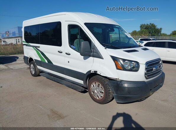 1FBAX2CM3KKA05392 2019 FORD TRANSIT-350 Белый Передняя правая четверть