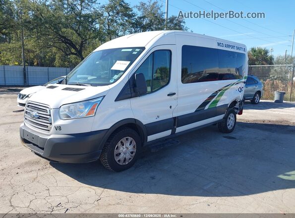 1FBAX2CM3KKA05392 2019 FORD TRANSIT-350 Белый Передняя левая четверть
