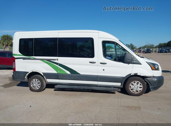1FBAX2CM3KKA05392 2019 FORD TRANSIT-350 Белый Вид задней части салона