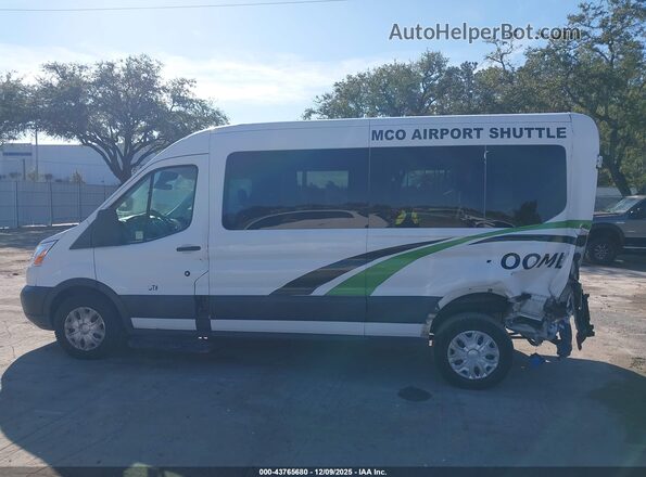 1FBAX2CM3KKA05392 2019 FORD TRANSIT-350 Белый Панорамный вид салона 360°