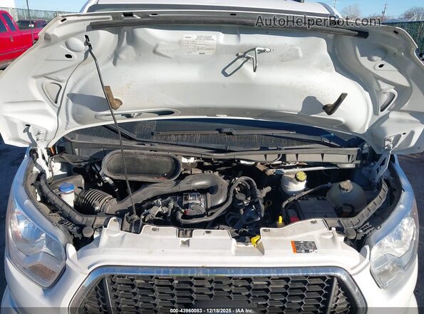 1FBAX2Y85MKA66046 2021 FORD PASSENGER White Вид ззаду
