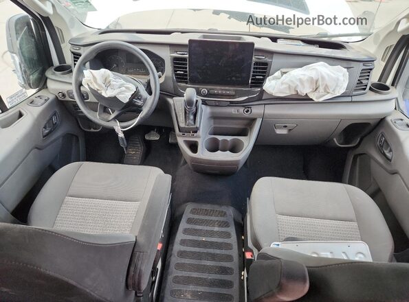 1FBAX2YG6RKA48766 2024 FORD TRANSIT White Dashboard view