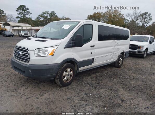 1FBZX2YM1JKA97225 2018 FORD TRANSIT-350 Белый Передняя левая четверть