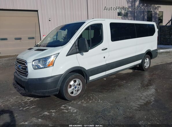 1FBZX2YMXJKB06357 2018 FORD TRANSIT-350 White Przód lewy