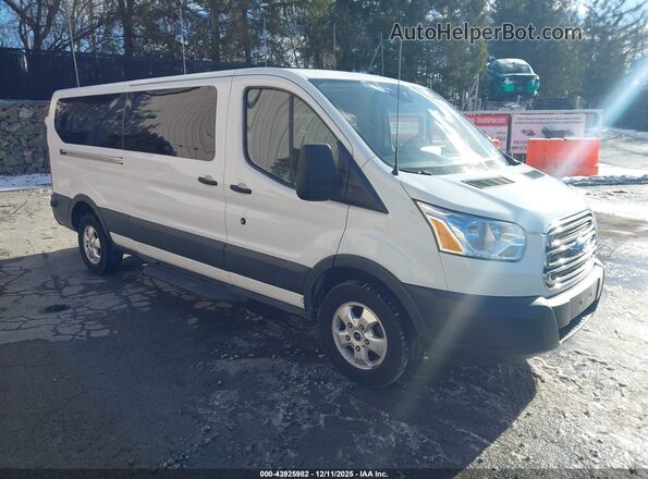 1FBZX2YMXJKB06357 2018 FORD TRANSIT-350 White Przód prawy