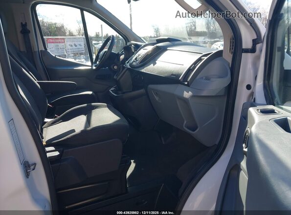 1FBZX2YMXJKB06357 2018 FORD TRANSIT-350 White Widok wnętrza z przodu