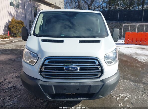 1FBZX2YMXJKB06357 2018 FORD TRANSIT-350 White Widok zestawu wskaźników