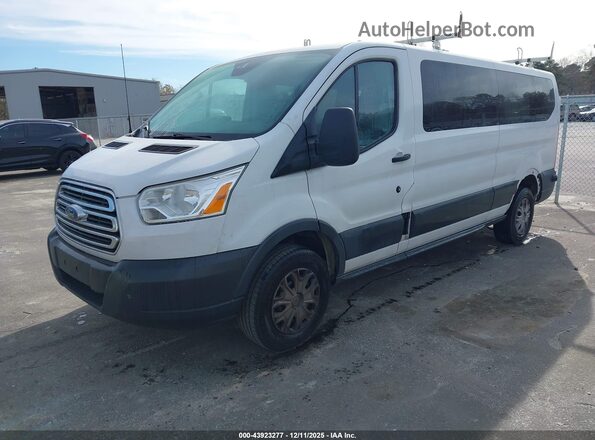 1FBZX2ZM2HKB17765 2017 FORD TRANSIT-350 Белый Передняя левая четверть