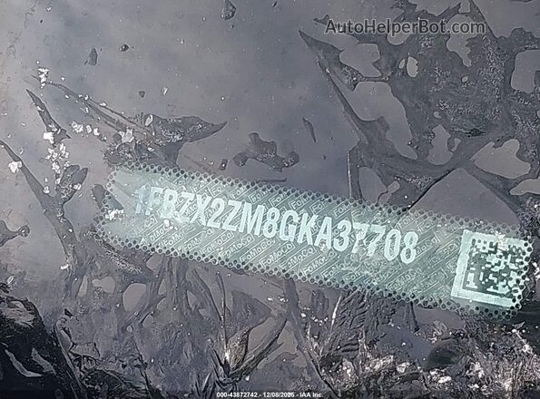 1FBZX2ZM8GKA37708 2016 FORD TRANSIT-350 White Engine compartment view